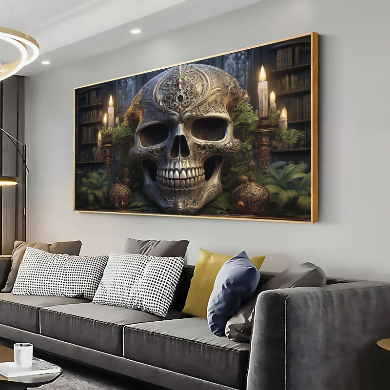 Skull Artwork, Living room