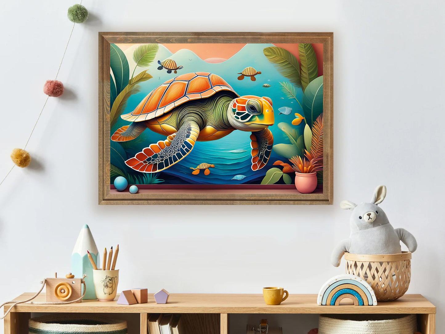 Nursery Wall Art Print Home decor Poster, Nursery Room
