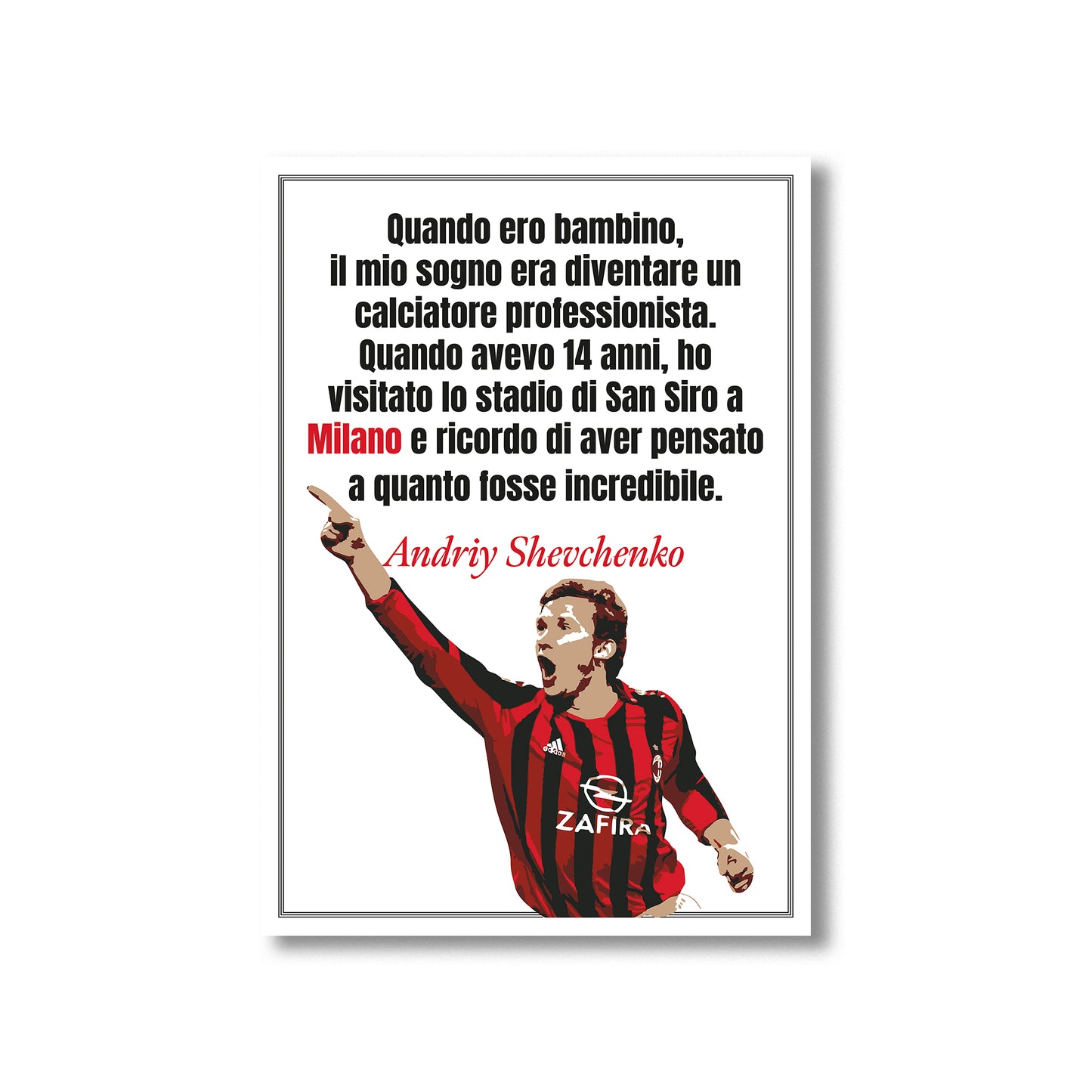 AC Milan Wall art Print, Product
