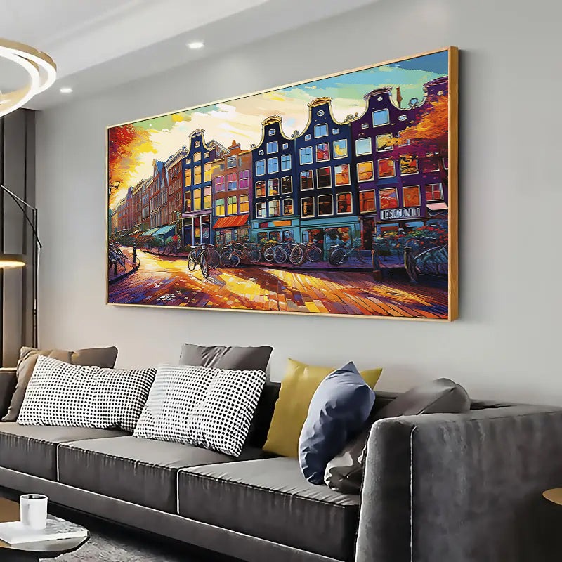 Amsterdam Wall Art Print Home decor Poster, Living room