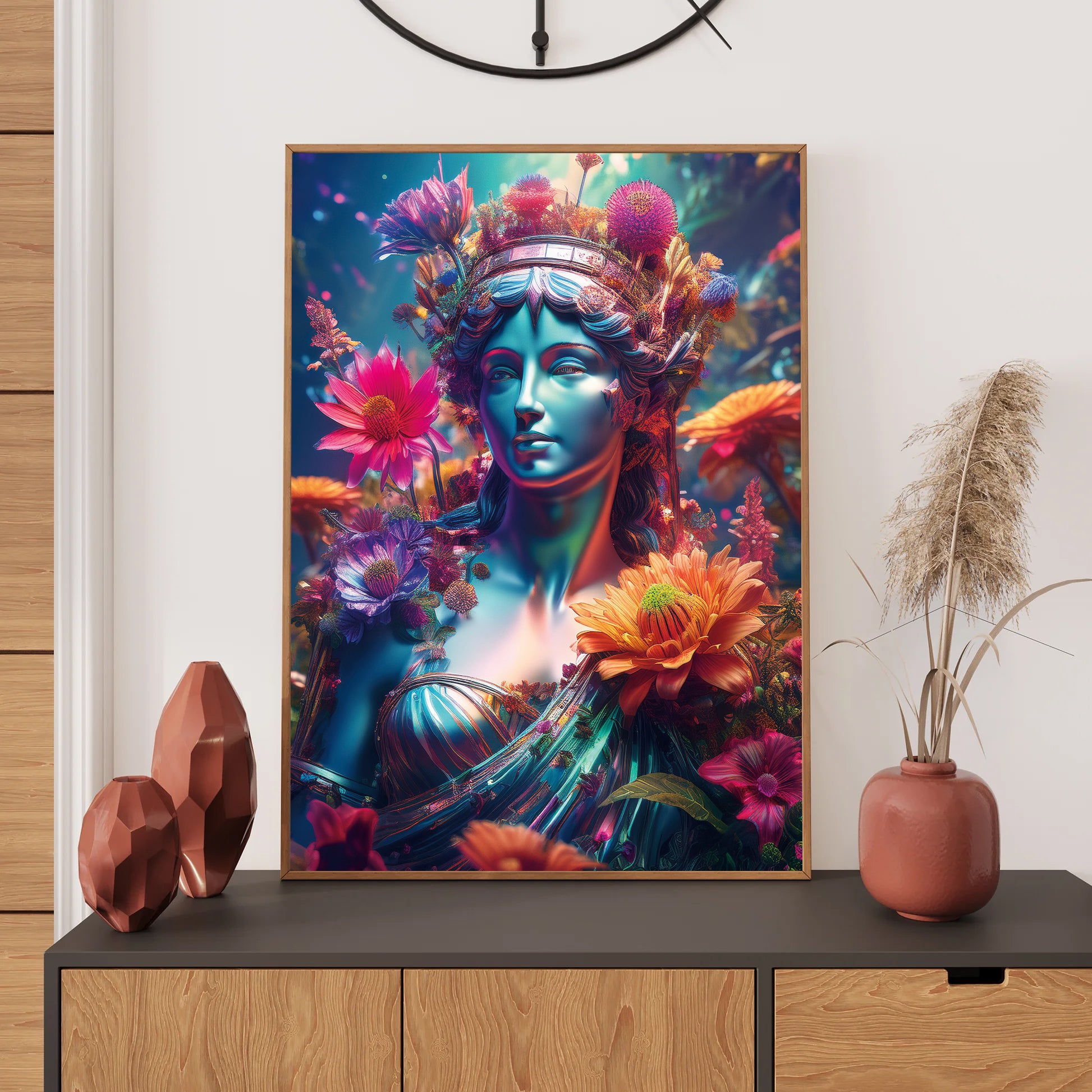 Aphrodite Goddess Wall Art Print , Bedroom