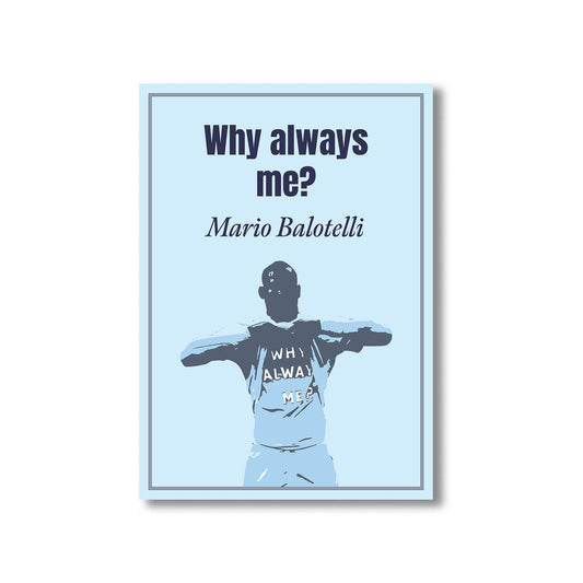 Balotelli Manchester City Wall Art Print , Product