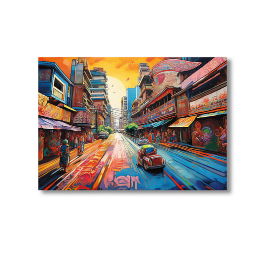 Bangkok Wall Art Print Home decor Poster, Product