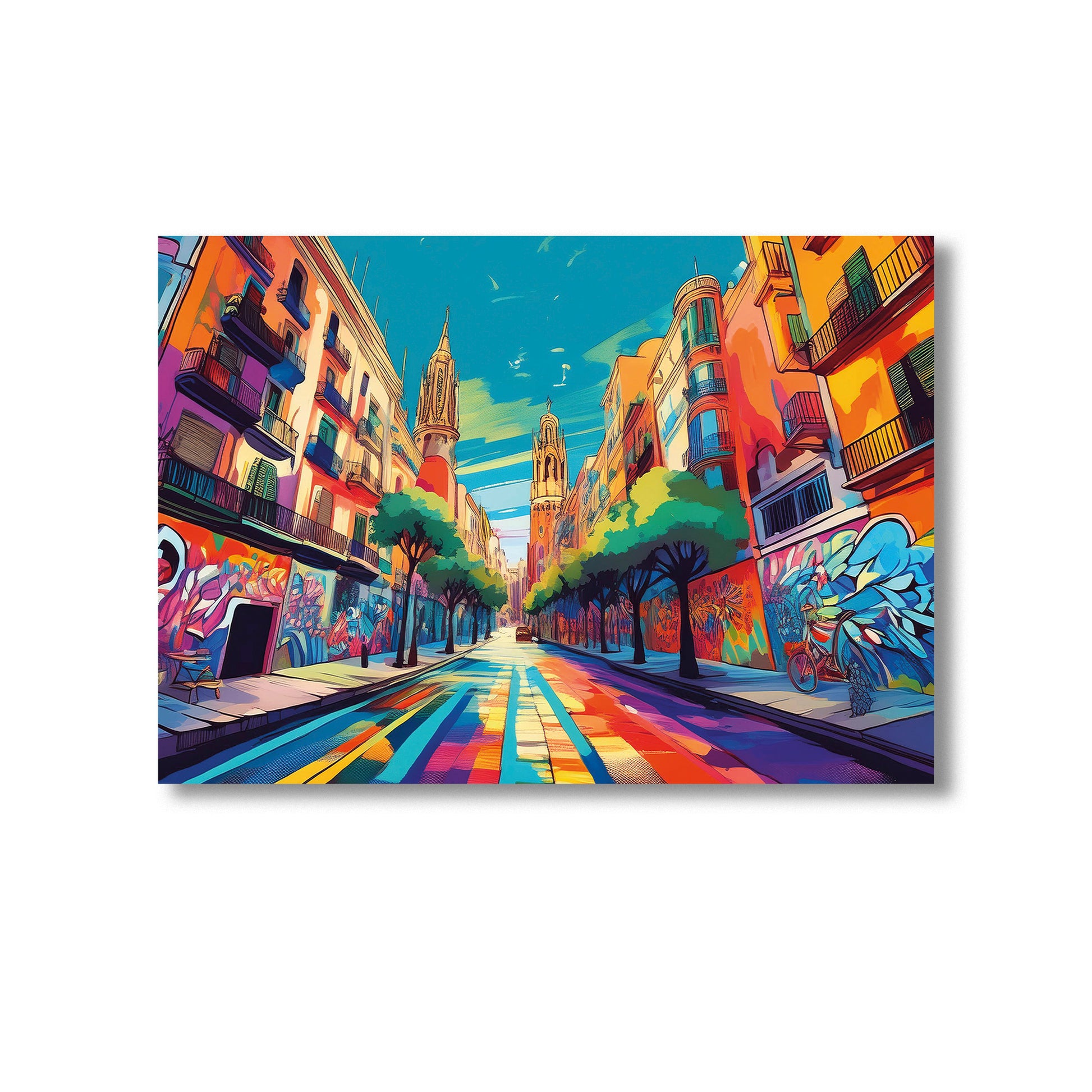 Barcelona Wall Art Print Home decor Poster, Product