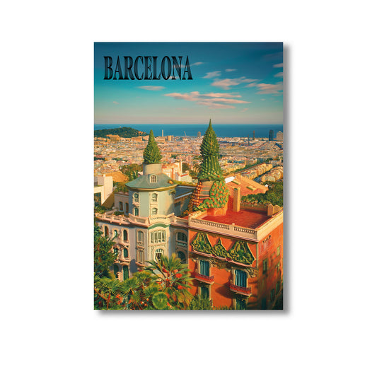 Barcelona Wall Art Print Home decor Poster, Product