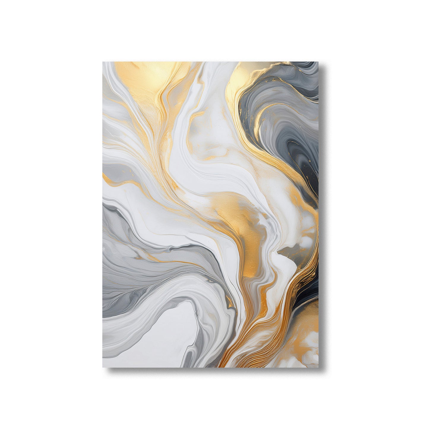 Marble texture wall art print – elegant digital download for bathroom decor