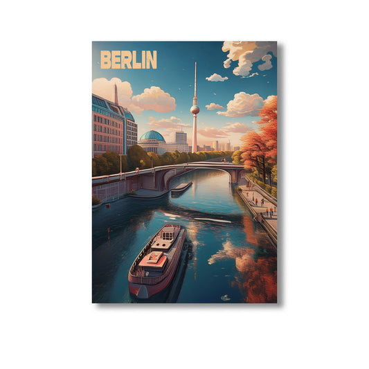 Berlin Wall Art Print Home decor Poster, Product