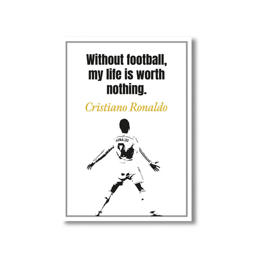 Ronaldo Real Madrid Wall Art Print, Product