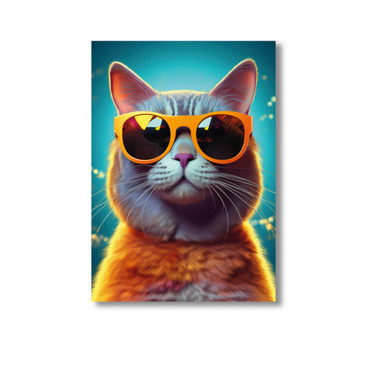 Cat Wall Art Print, Product