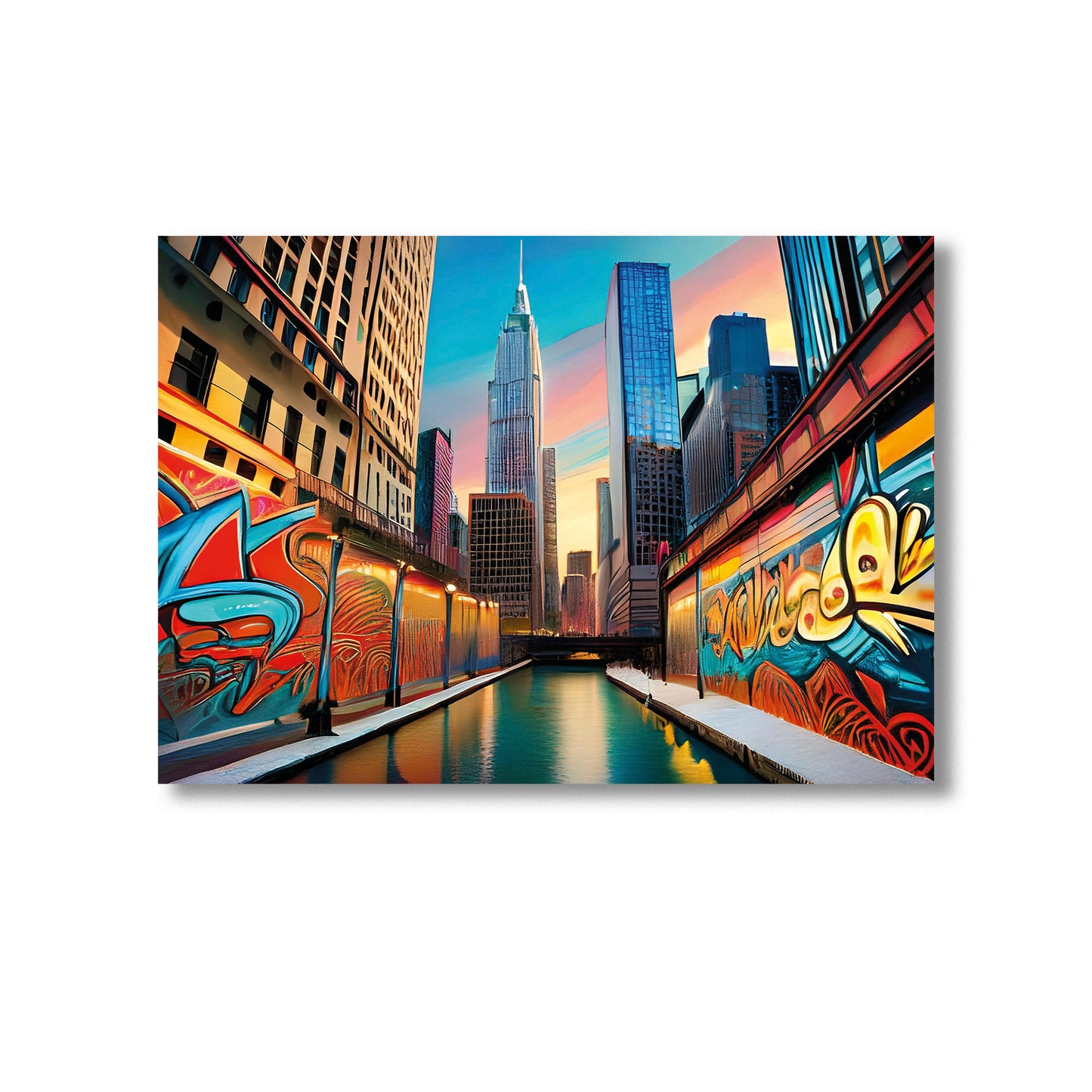 Chicago Wall Art Print Home decor Poster, Product