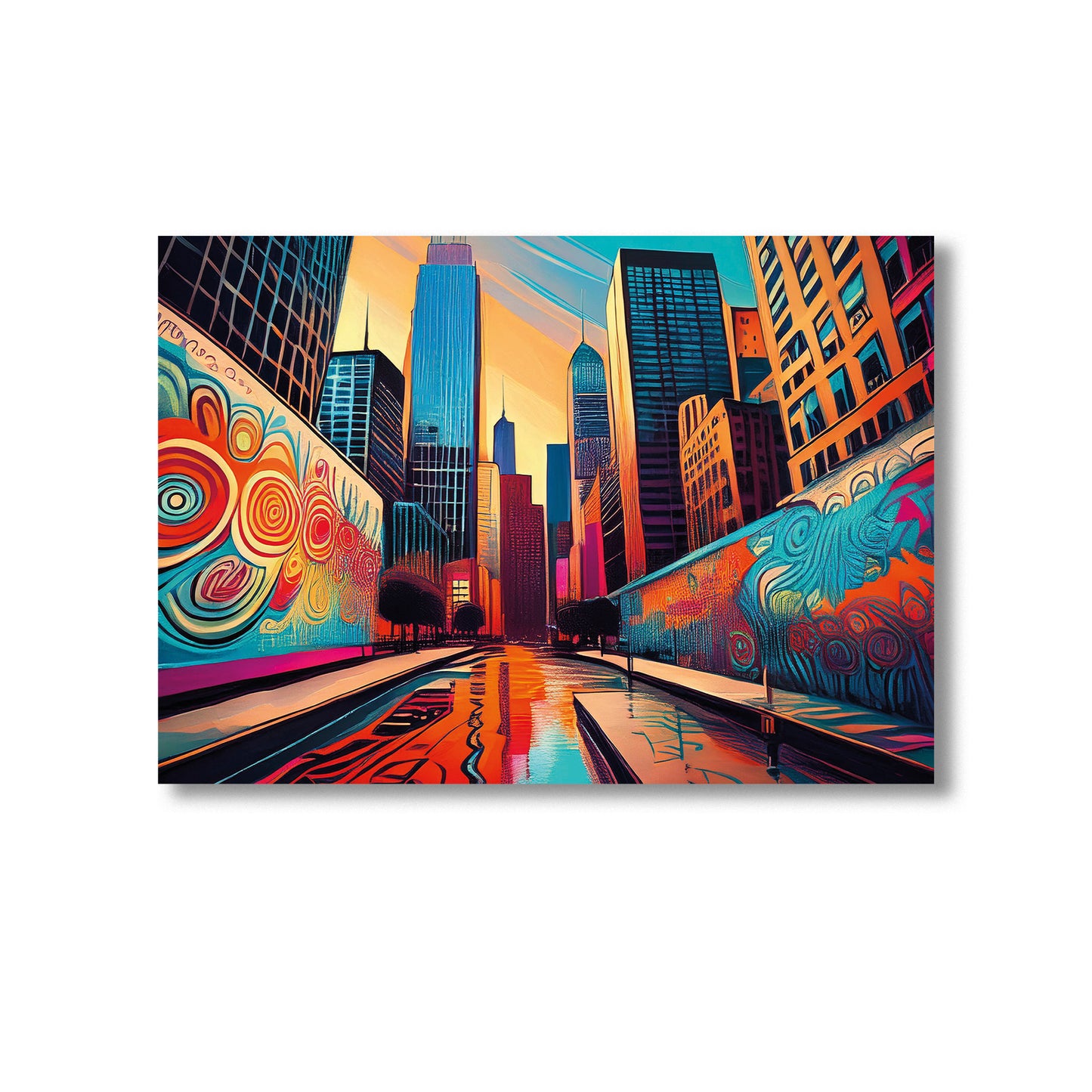 Chicago Wall Art Print Home decor Poster, Product