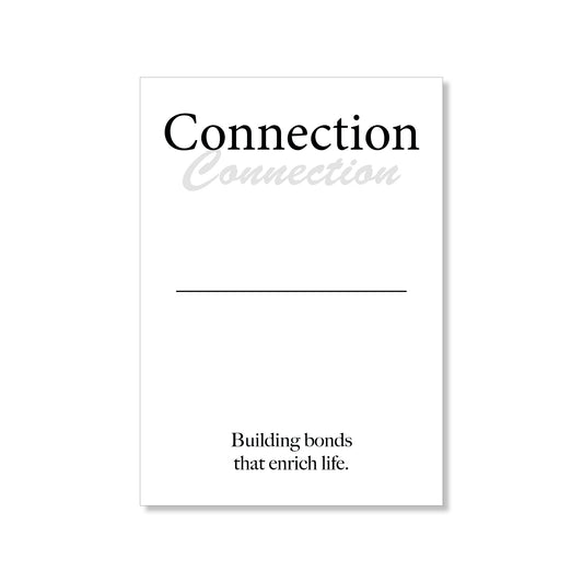 Connection wall art digital download – printable minimalist quote for unity and togetherness
