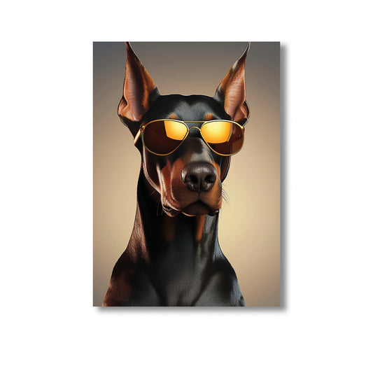 Doberman Wall Art Print, Product