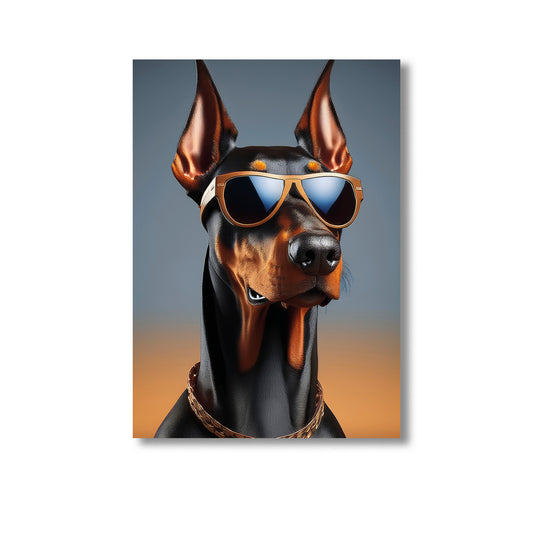 Doberman Wall Art Print, Product