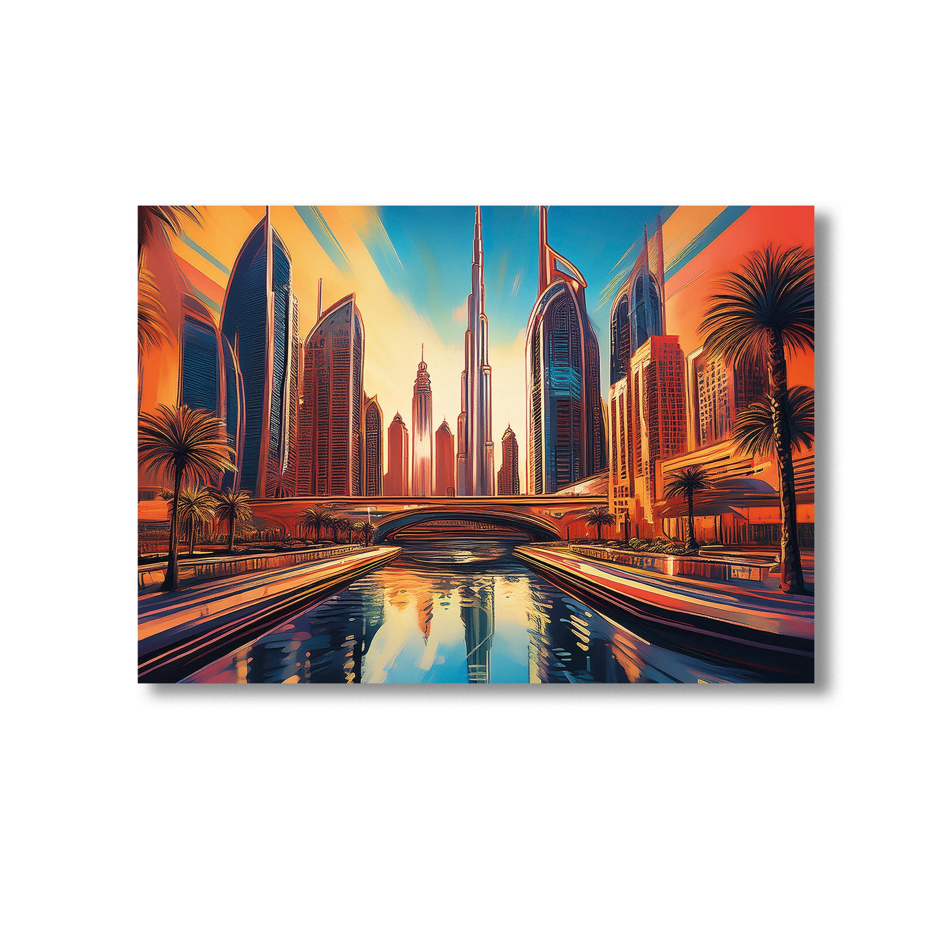 Dubai Wall Art Print Home decor Print, Product