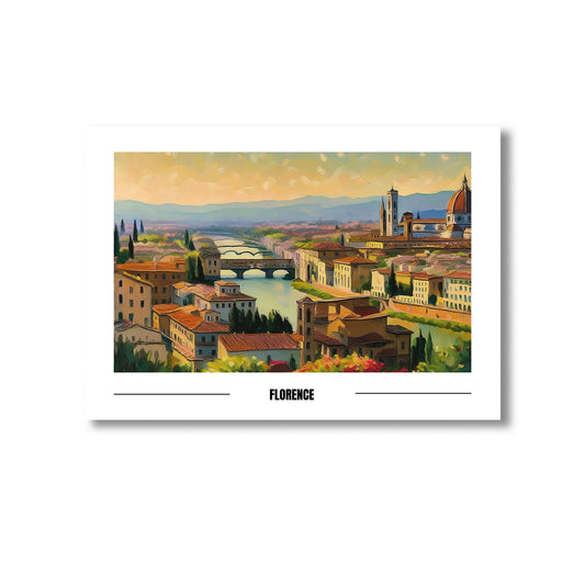 Florence Wall Art Print Home decor Poster, Product