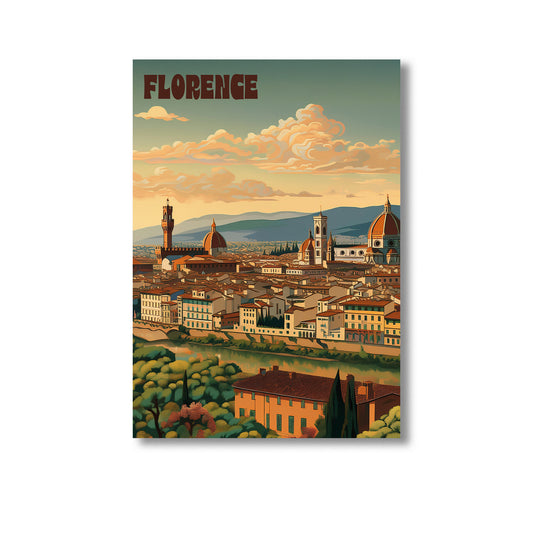 Florence Wall Art Print Home decor Poster, Product