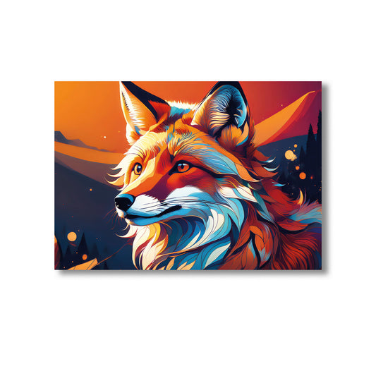 Fox Wall Art Print Home decor Poster, Product