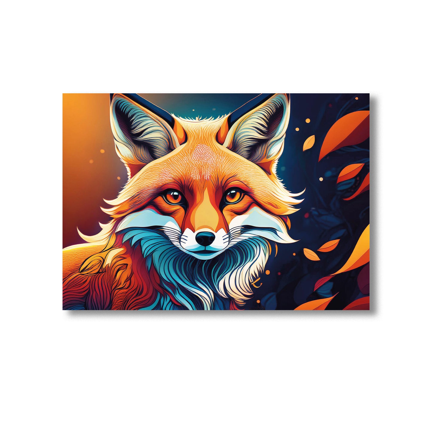 Fox Wall Art Print Home decor Poster, Product