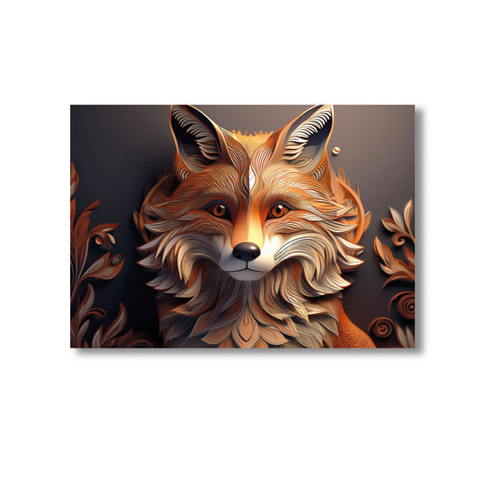 Fox Wall Art Print Home decor Poster, Product