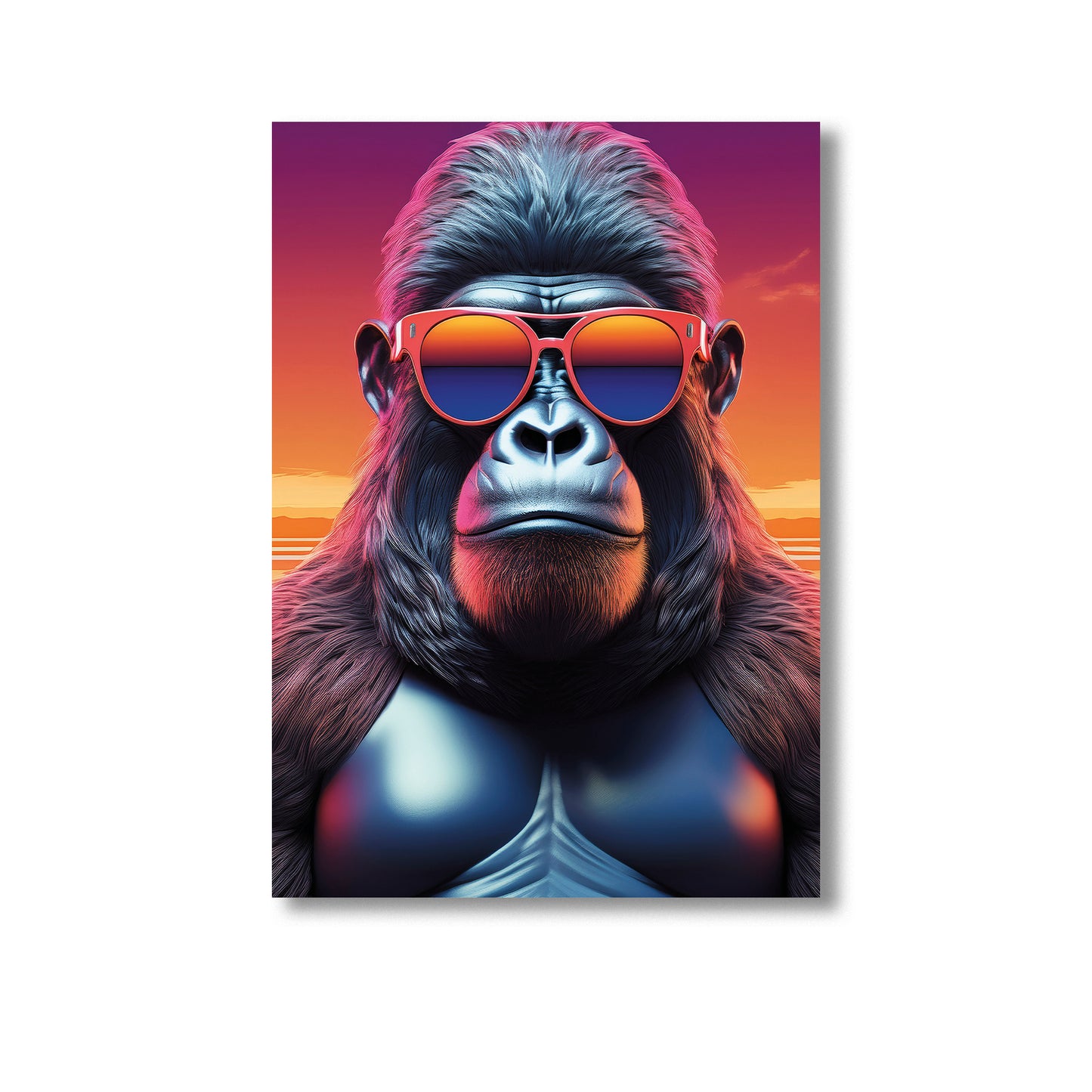 Gorilla Wall Art Print, Product