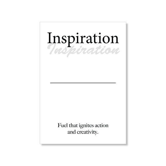 Inspiration wall art digital download – printable minimalist quote for creativity and motivation