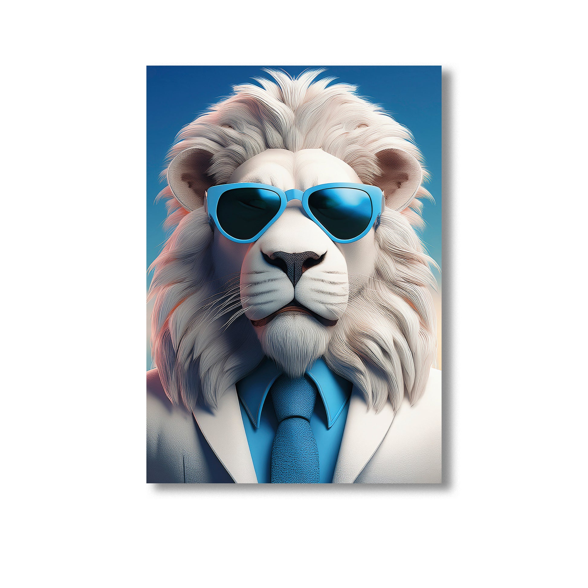 Lion Wall Art Print