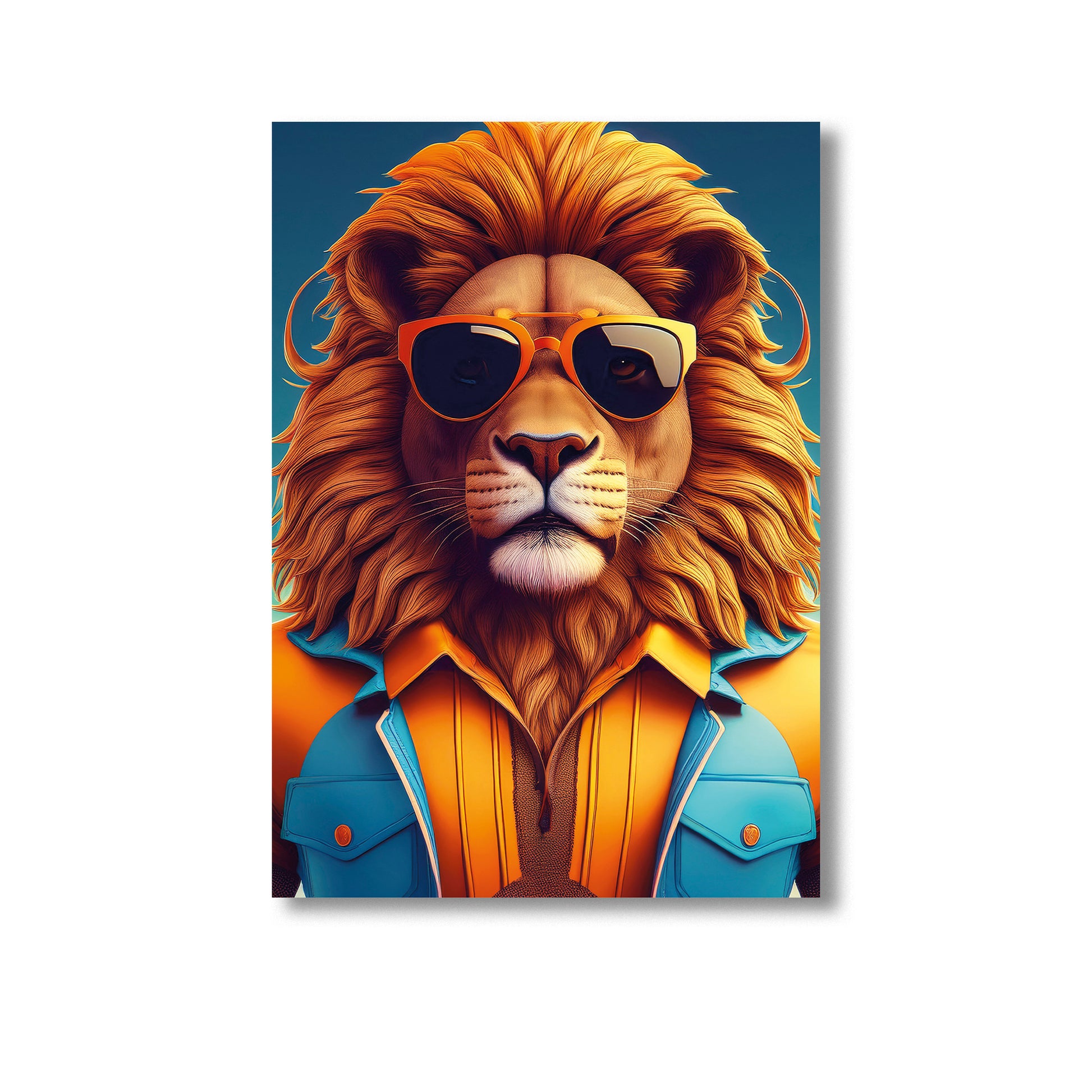 Lion Wall Art Print, Product