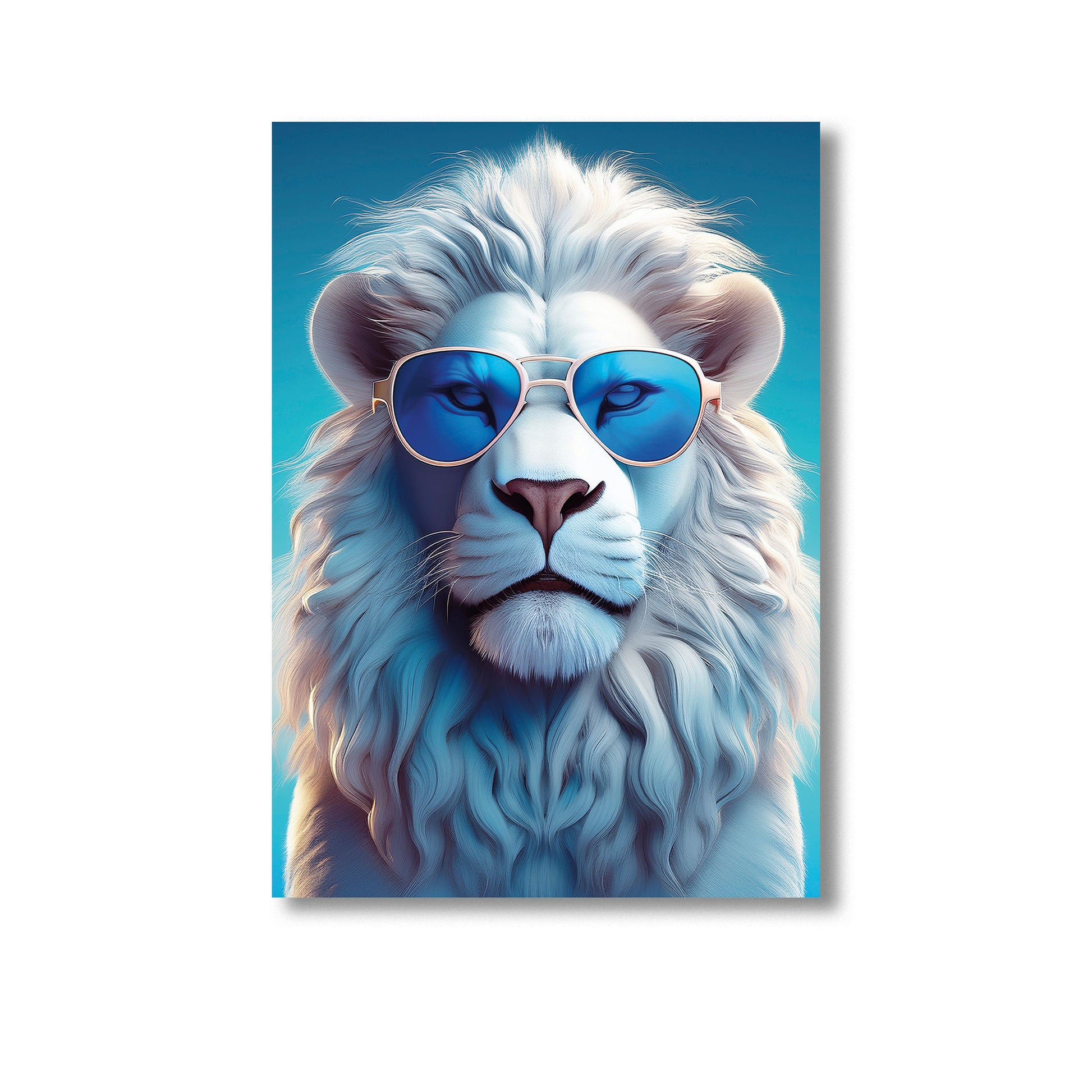 Lion Wall Art Print, Product