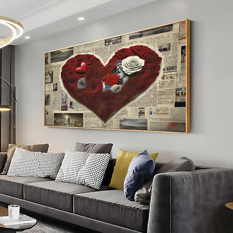 Love Wall Art Print Home decor Poster, Living room