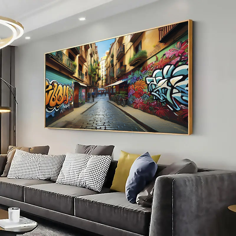 Barcelona Wall Art Print Home decor Poster, Living room