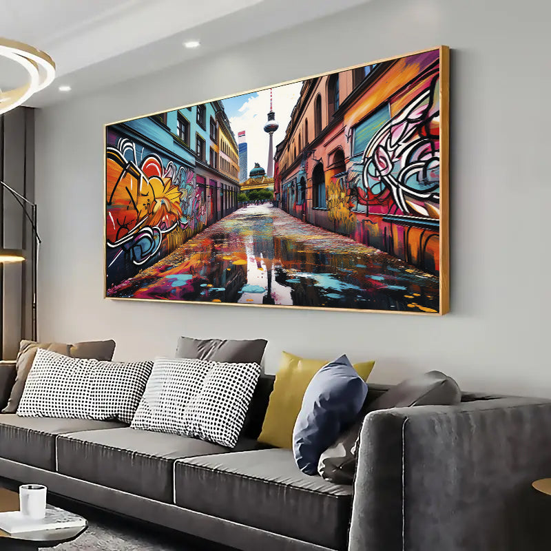 Berlin Wall Art Print Home decor Poster, Living room