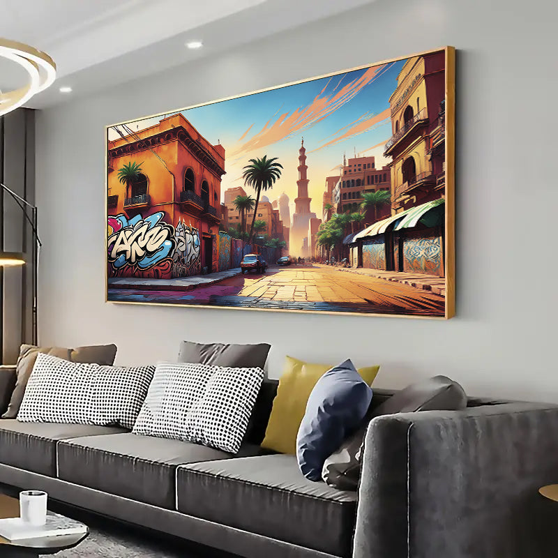 Cairo Wall Art Print Home decor Poster, Living room