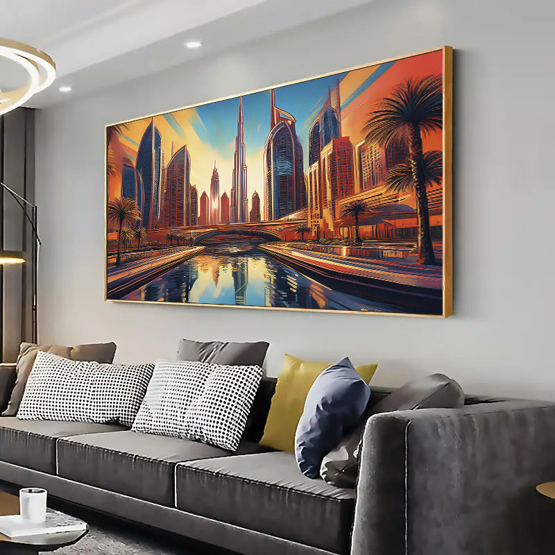 Dubai Wall Art Print Home decor Print, Living Room