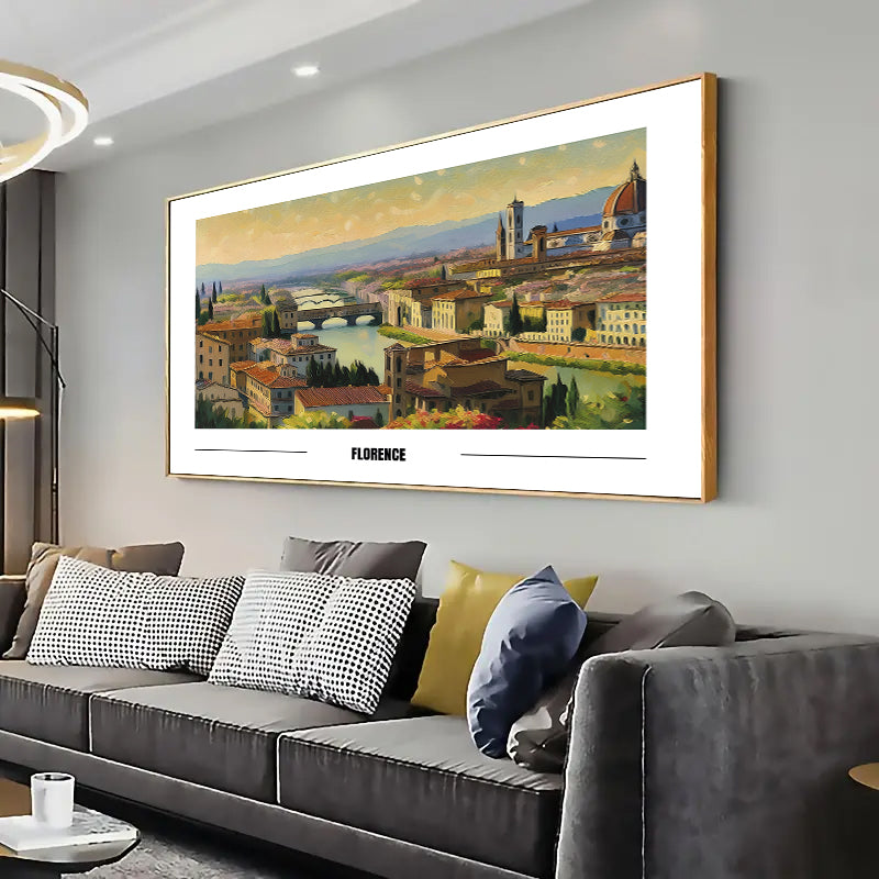 Florence Wall Art Print Home decor Poster, Living room