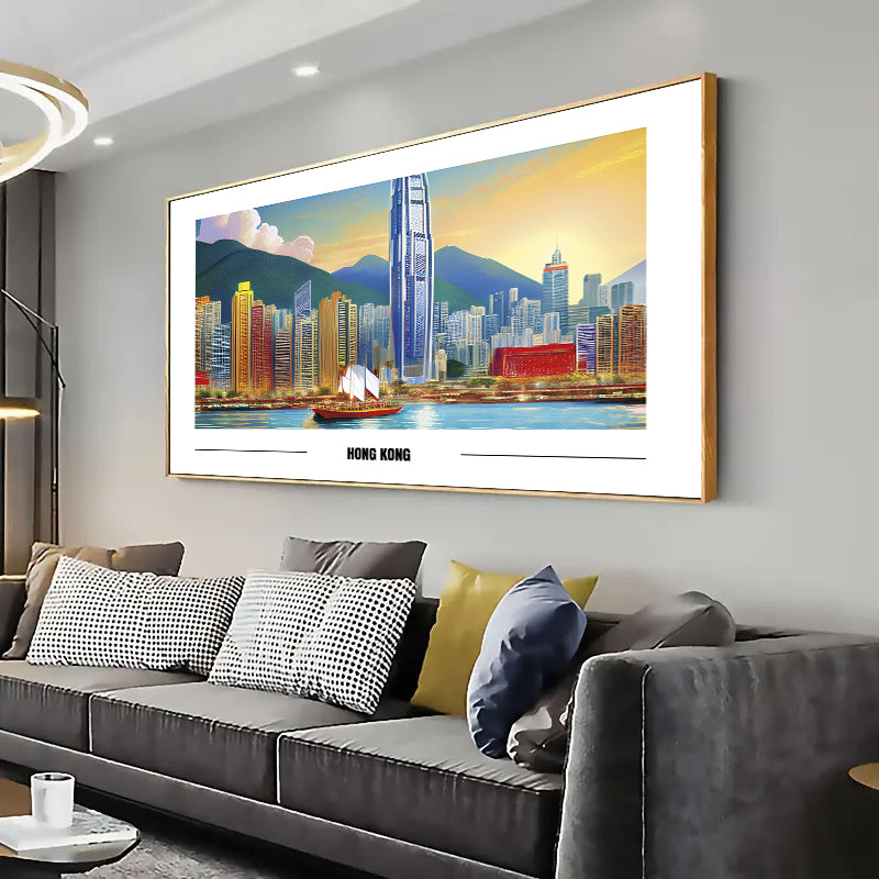 Hong Kong Prints, Living room