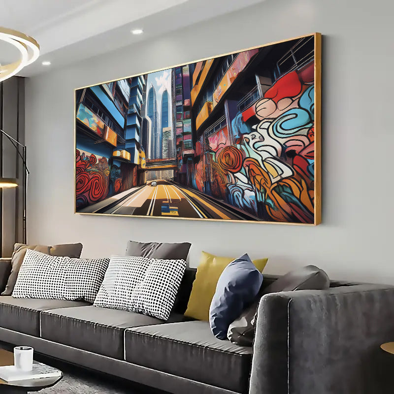 Hong Kong Wall Art Print Home decor Print, Living room