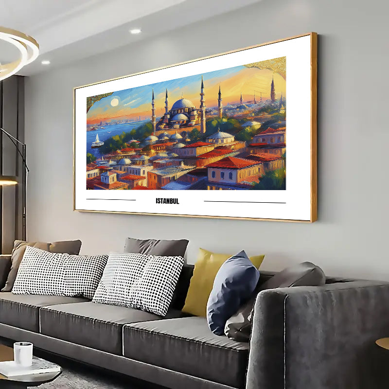 Istanbul Wall Art, Living room