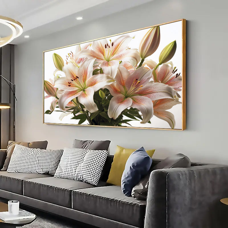 Floral Wall Art Prints, living room