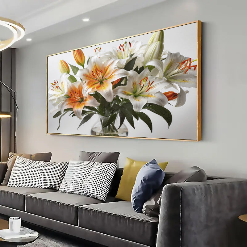 Floral Wall Art Prints, Living room