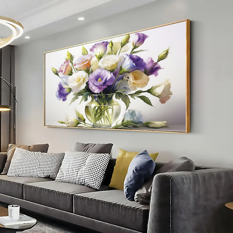 Floral Wall Art Prints, Living room