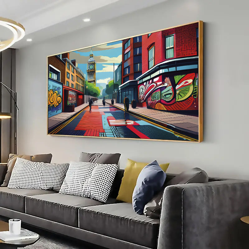 London Wall Prints,, Living room