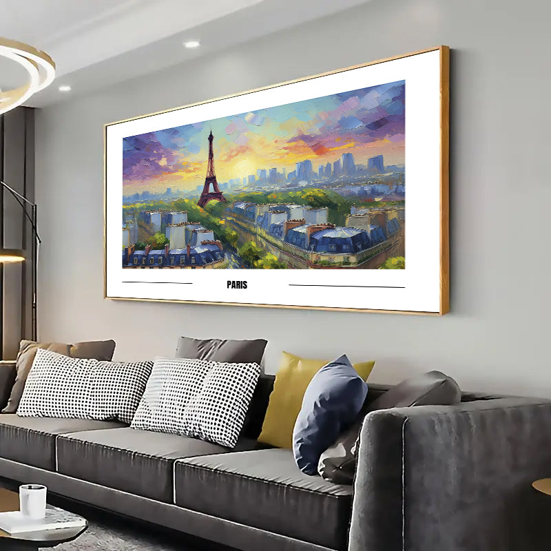 Paris Wall Art Print Home decor Poster, Living room