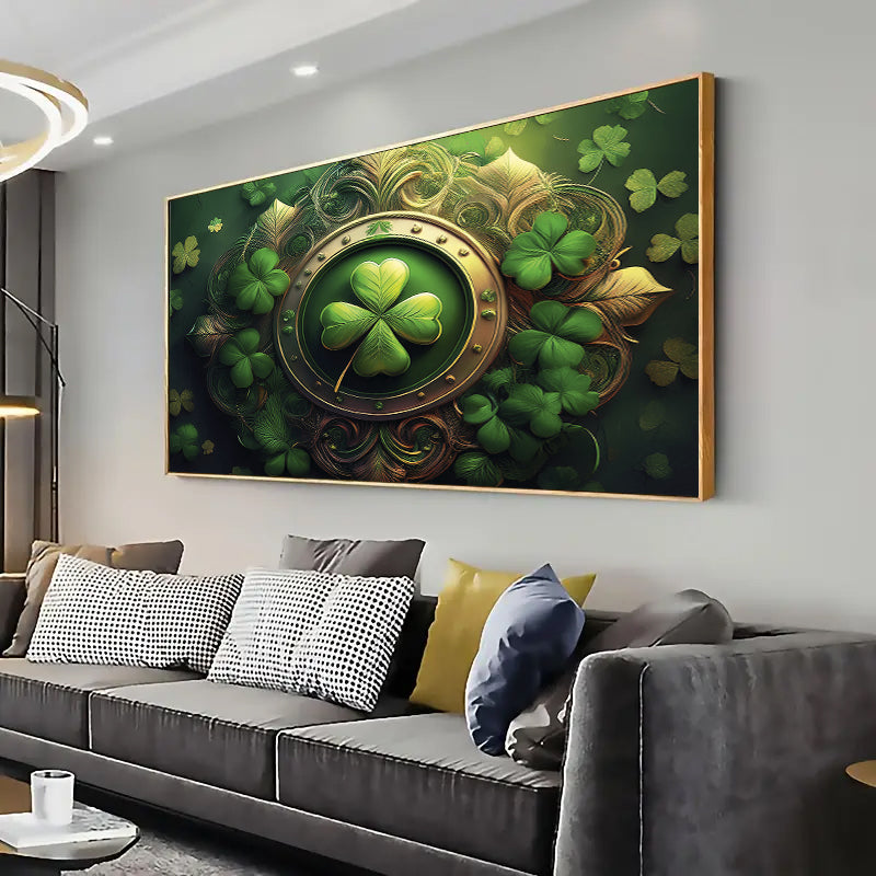 St. Patricks Day Wall Art Print Home decor Poster, Living room