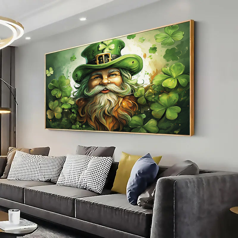 St. Patricks Day Wall Art Print Home decor Poster, Living room