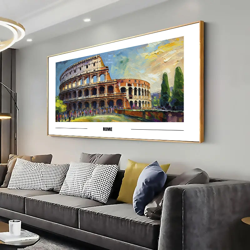 Rome Wall Art Print Home decor Poster, Living room