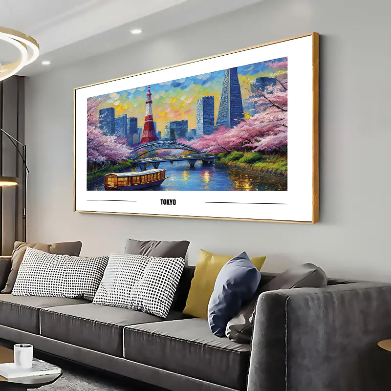 Tokyo Wall Art Print Home decor Poster, Living room