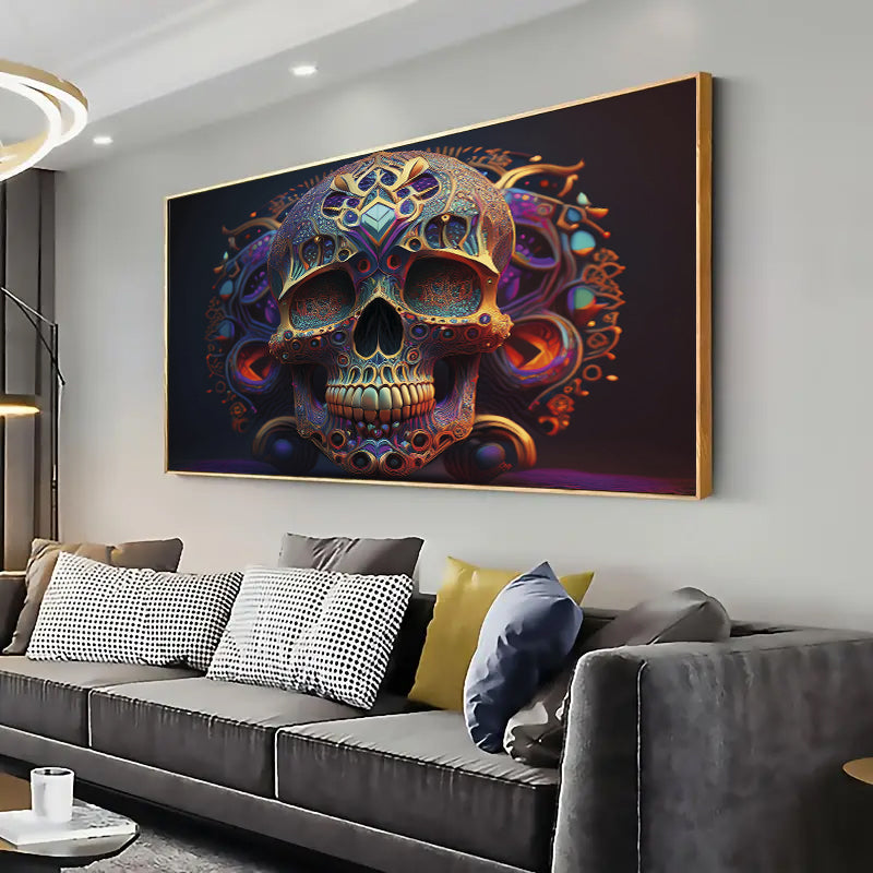 Skull Artwork, Living room