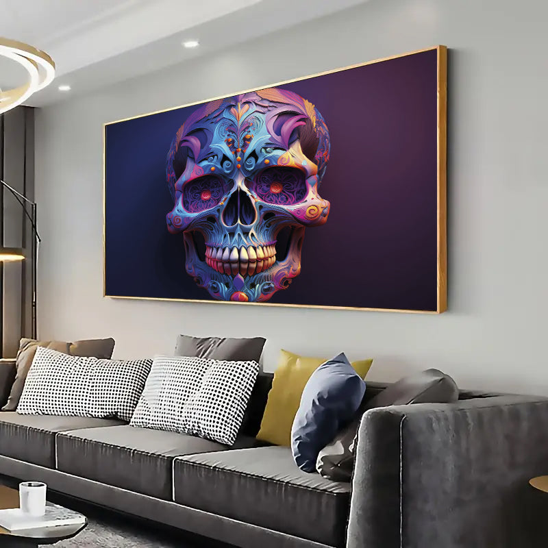 Skull Artwork, Living room