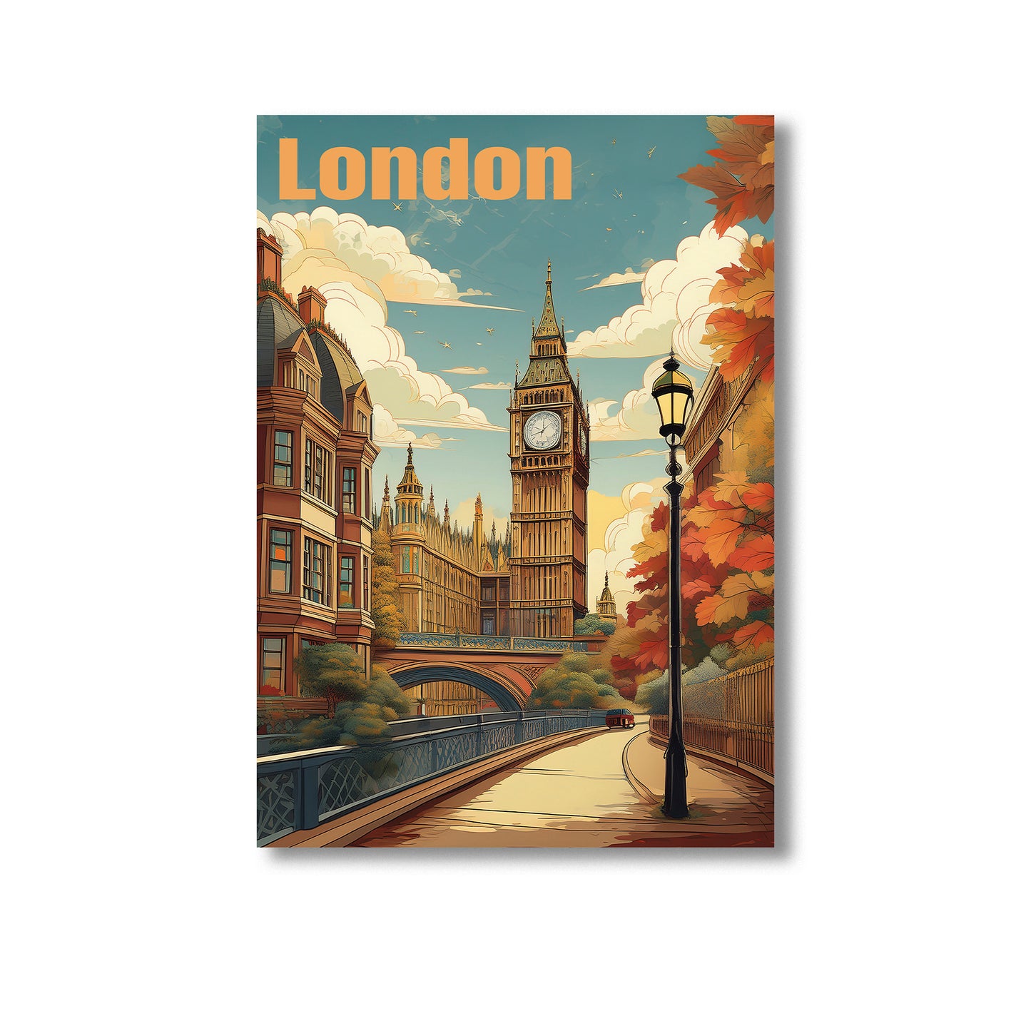 London Wall Art Print